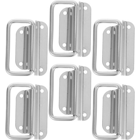 Kit de 6 poignées ergonomiques pour meubles et coffres, avec (1/5)