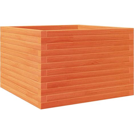 Maison Exclusive - Fioriera Giardino Marrone Cera 70x70x46 cm Legno Massello Pino