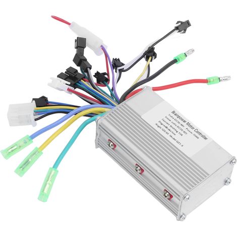 Contrôleur Moteur Brushless 36V/48V 350W avec Accélérateur Poignée et Affichage LCD GZ3 pour Vélo Électrique et Scooter