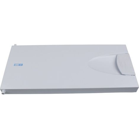 Beko – Portillon freezer pour réfrigérateur – Pièce détachée – Dimensions 44,5 x 20 x 6 cm – Plastique blanc