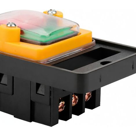 Interrupteur à bouton-poussoir étanche marche/arrêt - 10A AC220V/380V - Industrie marine auto - IP protection (1/4)