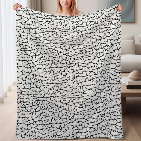 Couverture de lit en polaire, douce et chaude en microfibre chaude pour le printemps, décoration intérieure, cadeau pour femmes et hommes, 6080 pouces (1/4)