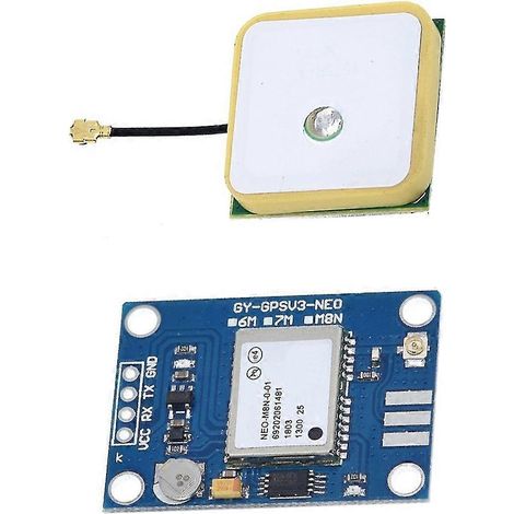 -Módulo GPS GPSV3 NEO-M8N para controlador de vuelo PX4 V2.4.5 APM2.56 1.65 -3.6V (1/5)