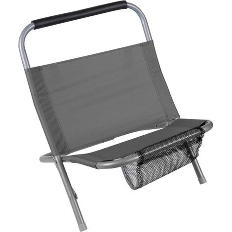 Ac-Deco – Cale dos de plage pliable – Structure en acier – Matière textile Oxford 600D/300D – Charge maximale 100 kg – Dimensions 40 x 60 x 47 cm (1/4)