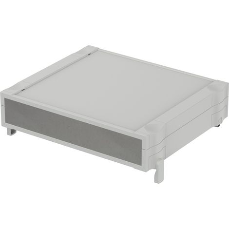 Bopla BOTEGO BO 62609 Tisch-Gehäuse (L x B x H) 256.9 x 307.35 x 65.2 mm ABS Lichtgrau (RAL 7035) 1 (1/2)