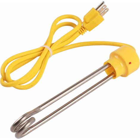 Chauffe-eau à immersion portable en acier inoxydable 1000 W pour chauffer le café et le thé (1,5 m) (1/5)