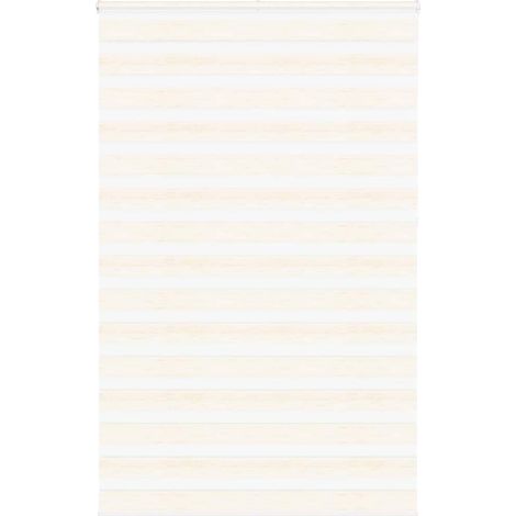 Doppelrollo Marmorbeige 140x230cm Stoffbreite 135,9 cm Polyester