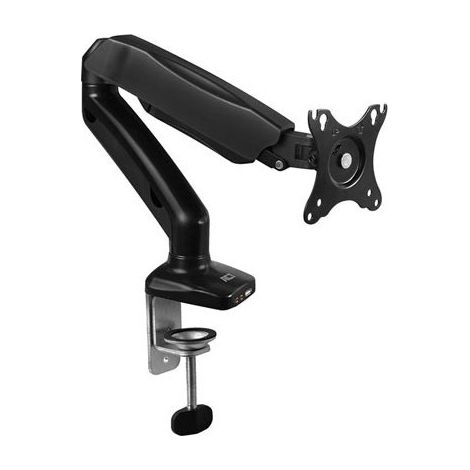 Soporte de escritorio para monitor con brazo de resorte de gas para 1 pantalla