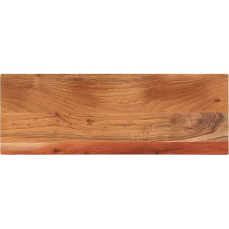 Tischplatte 90x30x3,8 cm Rechteckig Massivholz Akazie