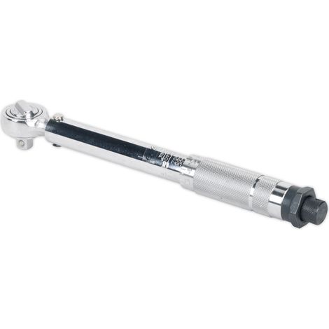 Sealey AK223 Premier Micrometer Torque Wrench 3/8""Sq Drive