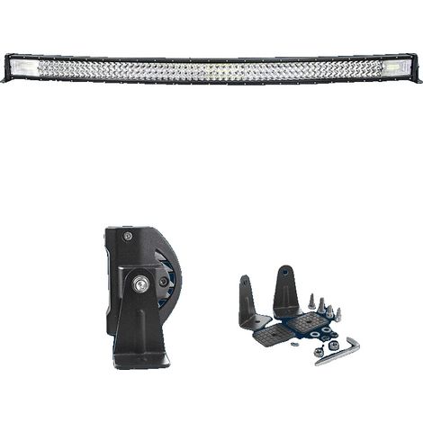 Barre lumineuse, motif de faisceau combiné, étanche IP67, 7D 52in sans fil (1/2)