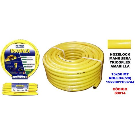 Hozelock Tricoflex — Manguera de Jardín Multicapa Anti-Torsión  Hozelock Original 50m15mm 50m
