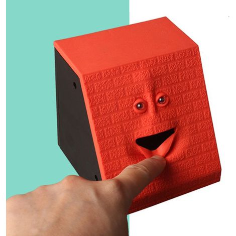 Tirelire à pièces avec capteur électrique, idéale pour les enfants, cadeau d'anniversaire ou de Noël. (1/5)