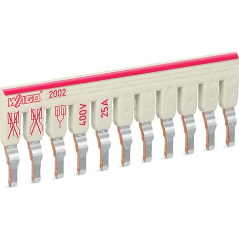 WAGO GmbH& Co. KG Schachtelbrücker lgr. 11-fach,isoliert 2002-481 (1/4)