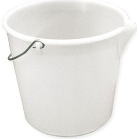 Eimer, Kunststoffeimer, Plastikeimer - 14L ohne Deckel, mit Tülle