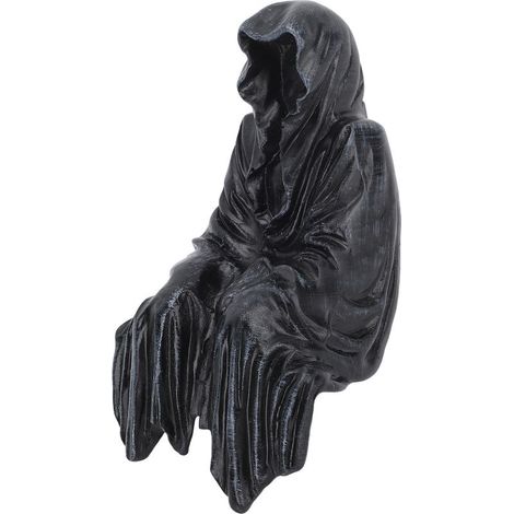 Statue Fantôme Résine pour Jardin Halloween, Décoration Extérieure Terrasse Pelouse (1/5)