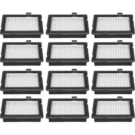 Lot de 12 cartouches de rechange pour filtre HEPA compatibles avec les aspirateurs robots Max 705 Combo / 706 Combo / 707 Combo. (1/5)