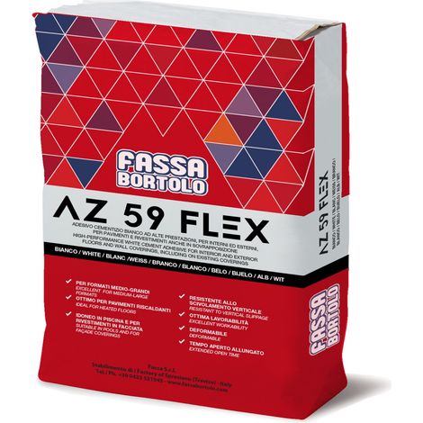 Collante grigio flex az59 kg25 adesivo monocomponente a buona elasticità (1/3)