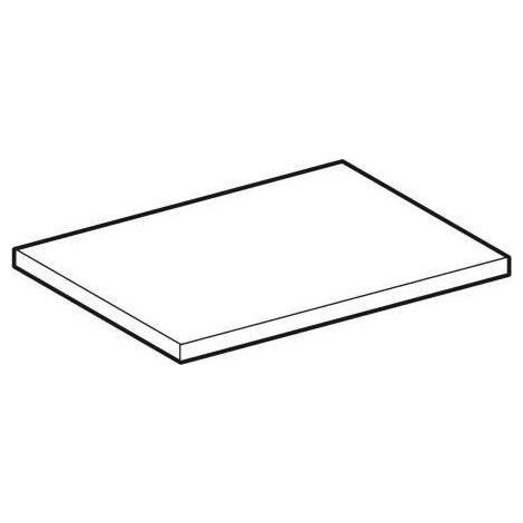 Geberit Einlegeboden für iCon Hochschrank Breite 36 cm, weiß (1/2)