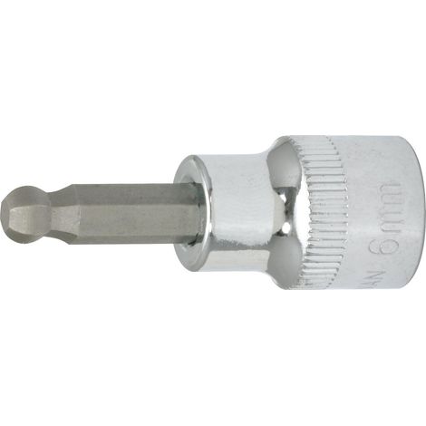 Douille tournevis 3/8" 6 pans sphériques 50 mm Diamètre 3 mm (1/2)