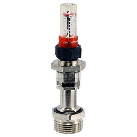 Ersatz - Vorlauf-Topmeter-Gruppe VY 98 (Anzeige 0 - 5 l/min) für Fußbodenheizung-Verteiler