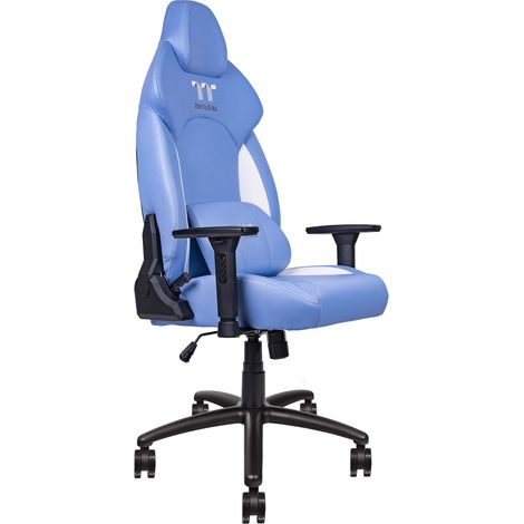 Thermaltake V Comfort Silla Gaming Negra y Azul (1/2)
