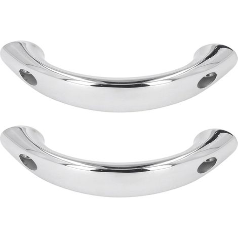 Poignée de Maintien de Bateau, pour Bateau de Yacht Pièces Poignée de Maintien de Bateau Main Courante Marine 165mm Barre de Maintien en Acier Inoxydable (1/5)