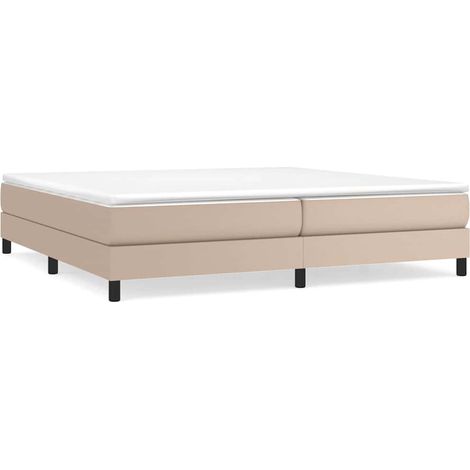 Maison Exclusive - Boxspringbettgestell Cappuccino-Braun 200x200 (1/5)