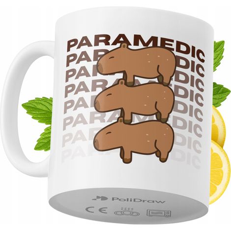Lustige Tasse für Sanitäter – Kaffee- oder Teetasse mit witzigem Textdesign – ideal für Geburtstage, Namenstage, Feiertage und besondere Anlässe. Hochwertige Tasse für Zuhause, Büro und Arbeit. Farbe: