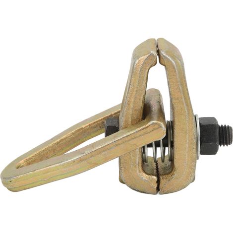 Attache de réparation carrosserie auto en acier au vanadium chrome, serre-joint solide antirouille pour tôle et poutre, outil professionnel robuste (1/5)