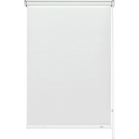 Gardinia Tenda Oscurante a Rullo con Catenella Laterale, Installazione a Parete, soffitto o nicchia, Opaca, Kit di Montaggio Incluso, Bianco, 102 x 180 cm (LxA) (1/5)