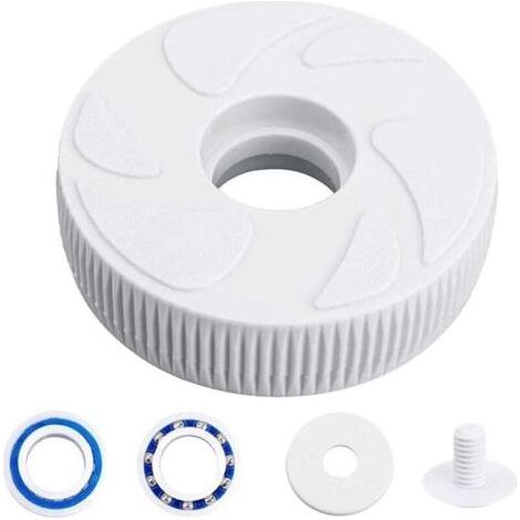 Roue de secours pour nettoyeur de piscine Polaris 280/180, avec roulements, joints et boulons (C60/C55) (1/4)