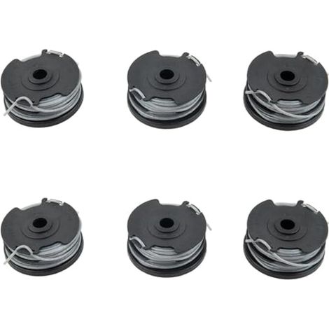 Lot de 3/6 bobines de fil de rechange pour débroussailleuse Mountfield Freedom MT48Li - Bobine et fil de recharge pour débroussailleuse (lot de 6) (1/5)