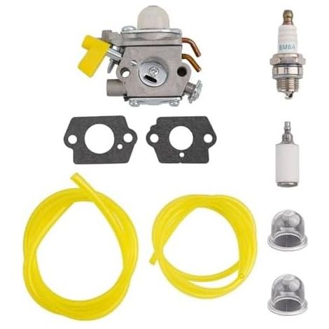 Kit de carburateur conçu pour s'adapter aux débroussailleuses Homelite RBC30SESA RBC30SBT RLT30CESA RLT30SESA RHT2660DA ORLT30PRT RPR3025JA (1/4)