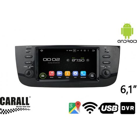 Autoradio Android 8,0 Fiat Linea 2015 GPS DVD USB SD WI-FI Bluetooth Navigatore (1/4)