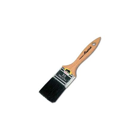 PENNELLESSA SETOLA NERA SERIE 543- - mm.70 - 12 pezzi CINGHIALE