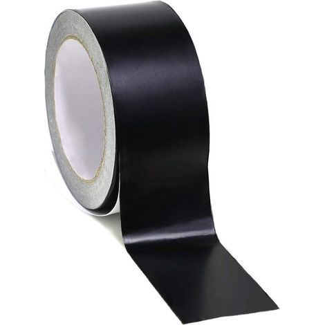 Nastro in lamina di alluminio, adesivo forte ad alta temperatura, nastro sigillante per aria calda e fredda, per riparare tubi metallici (50 mm di larghezza x 20 m di lunghezza x 0, (1/5)