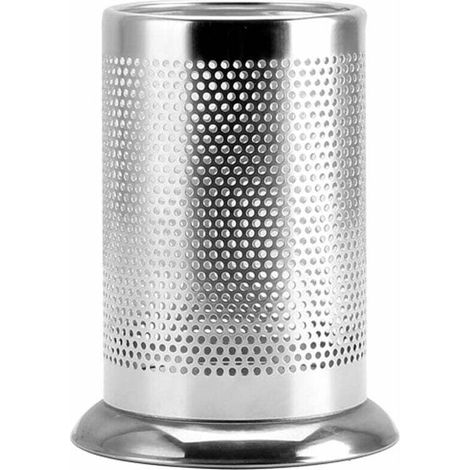 Ustensiles de cuisine acier inoxydable baguettes porte perforée cuisson coutellerie vaisselle cage organisateur Caddy (1/4)
