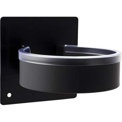 Support pour sèche sans perçage Support pour aluminium avec dos auto adhésif, idéal pour la salle de bain Compatible avec les sèche , lisseurs (1/5)