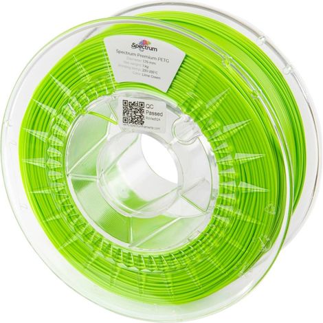 Spectrum Filaments 80131 PET-G Premium Filamento per stampante 3D PETG resistente ai prodotti chimici, resistente agli (1/2)