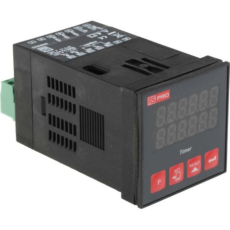 Relais temporisé RS PRO, 24V c.a. / V c.c., Montage panneau, 1 contact ( Prix pour 1 ) (1/3)