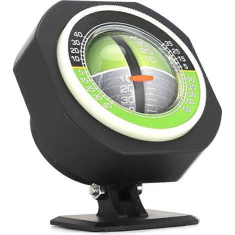 Leuchtender LED-Neigungsmesser für Autos, einstellbarer Neigungswinkelmesser, universell einsetzbar (1/5)