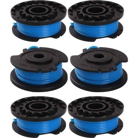 10 Paquets Bobine de Rechange pour Coupe-bordure pouce pour , Compatible Avec Ryobi One + AC14RL3A, Coupe-fil Sans Fil , 8 Bobines + 2 Capuchons de Coupe,Dolaso (1/5)
