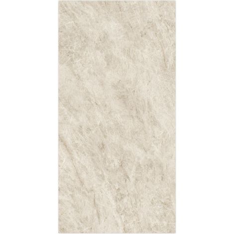 Carrelage effet Marbre Blanc Impérial 240x120x0,9 cm Brillant Sorvella - Mur intérieur (vendu par carton de 2,88 m²) - RO'MA CARRELAGE