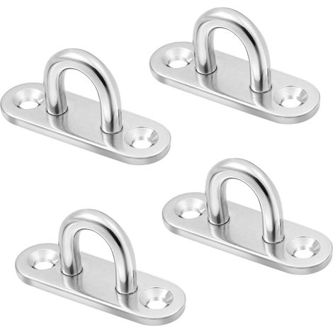 4 crochets muraux, M5, inox, pour cuisine et salle de bain (1/5)