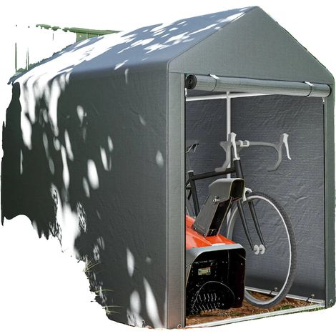 Tente, Tissu imperméable durable, 1,2 m de largeur, 1,8 m de profondeur, 1,65 m de hauteur, Convient pour le stockage extérieur (1/5)