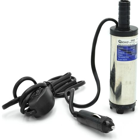 Pompa Sommersa Olio 12V 19W Flusso 15 L/min Diametro 38mm Compatta Ed Affidabile Per Officine E Cantieri (1/5)
