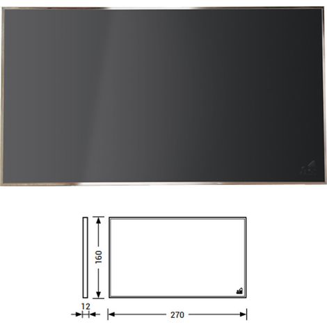Placca Di Comando - TODINI - Scarico Singolo - Compatibile Con Cassette Della Linea IDEA AIR - In Abs e Ple x iglas - Antracite