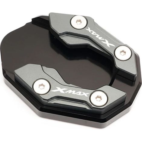 Béquille latérale en titane compatible avec les modèles Yamaha XAMX300, XMAX 300 et X-MAX 350 (2015-2021, 2020 et 2019) - Rehausse de repose-pieds CNC maxpower (1/4)