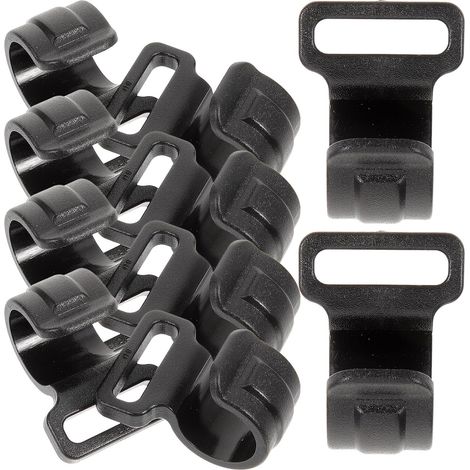Bardusch - Lot de 20 Crochets Plastique pour Tente de Camping, Accessoires Robustes en Plastique, Faciles à Installer, pour Jardins et Barbecues (1/5)